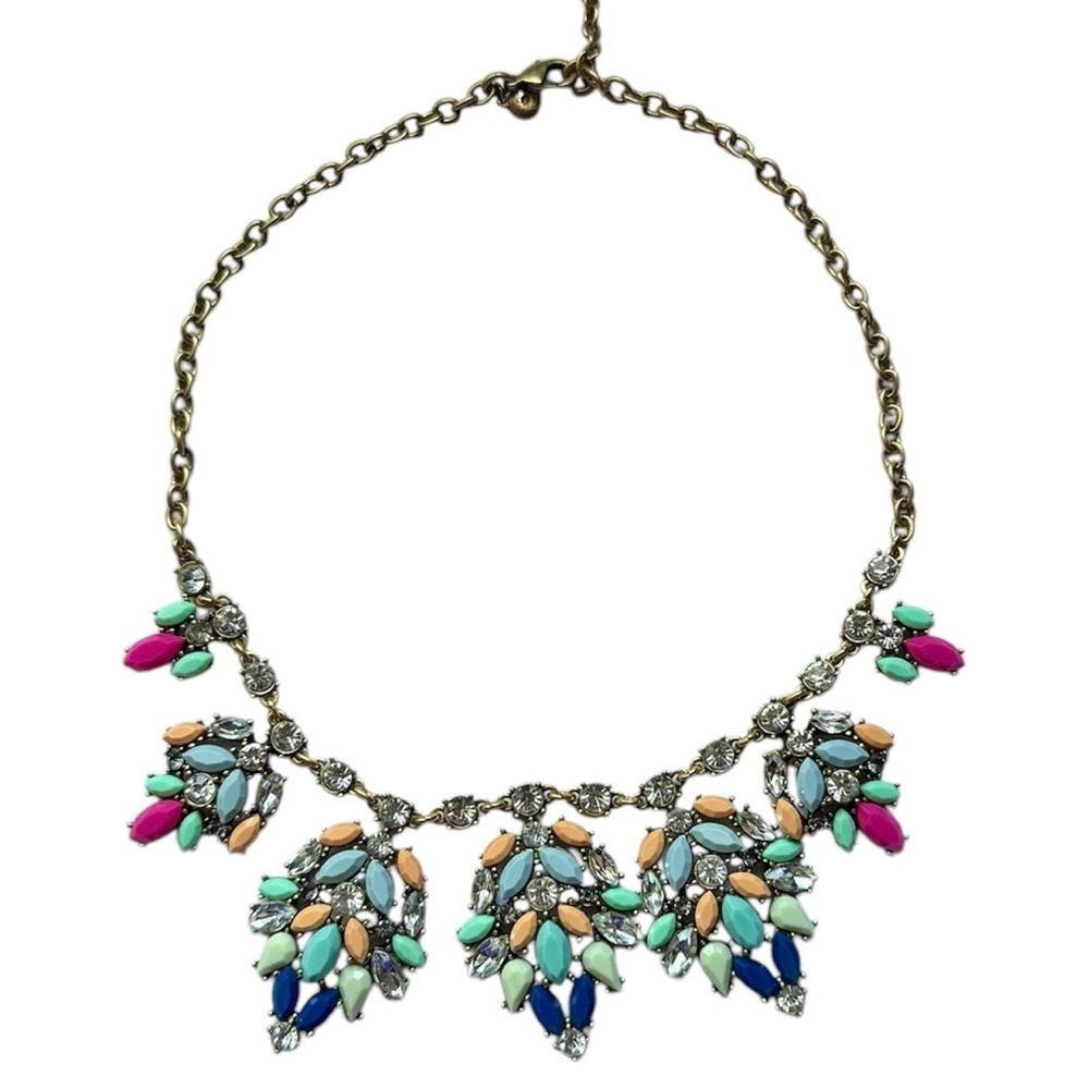 JCrew Colorful Statement Necklace